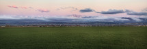 Colorado Farmland with Longs Peak Panorama