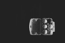 eggs in a carton 