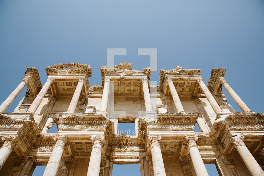 ancient ruins in Ephesus 
