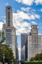 skyscrapers in Chicago 