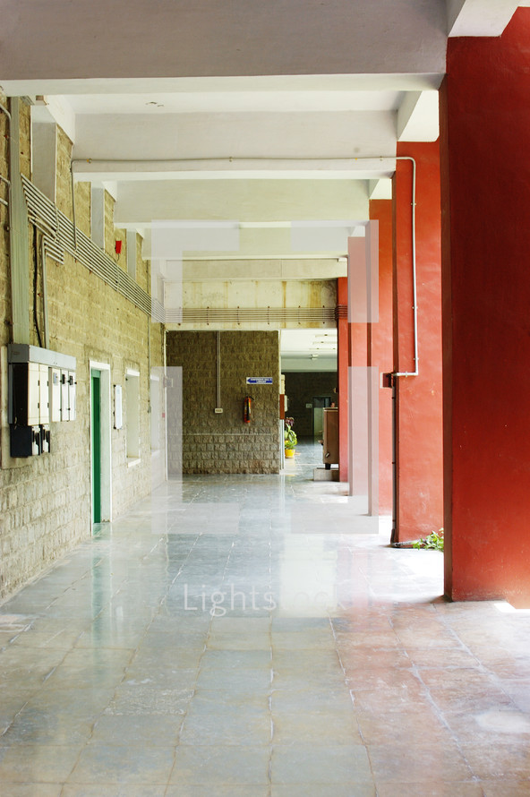 empty hallway 