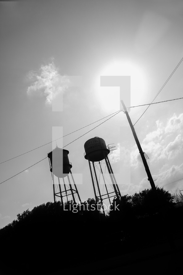 water towers 