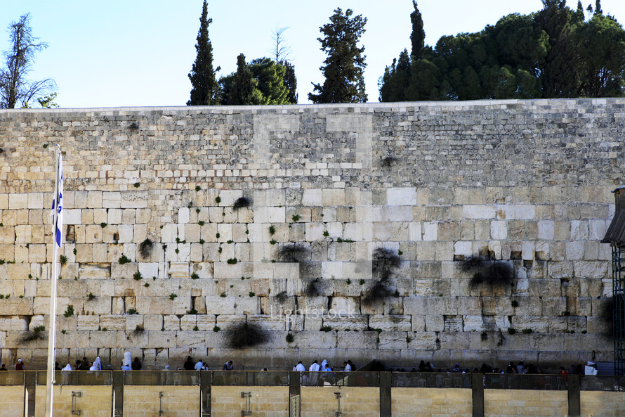 wall in the Holy Land