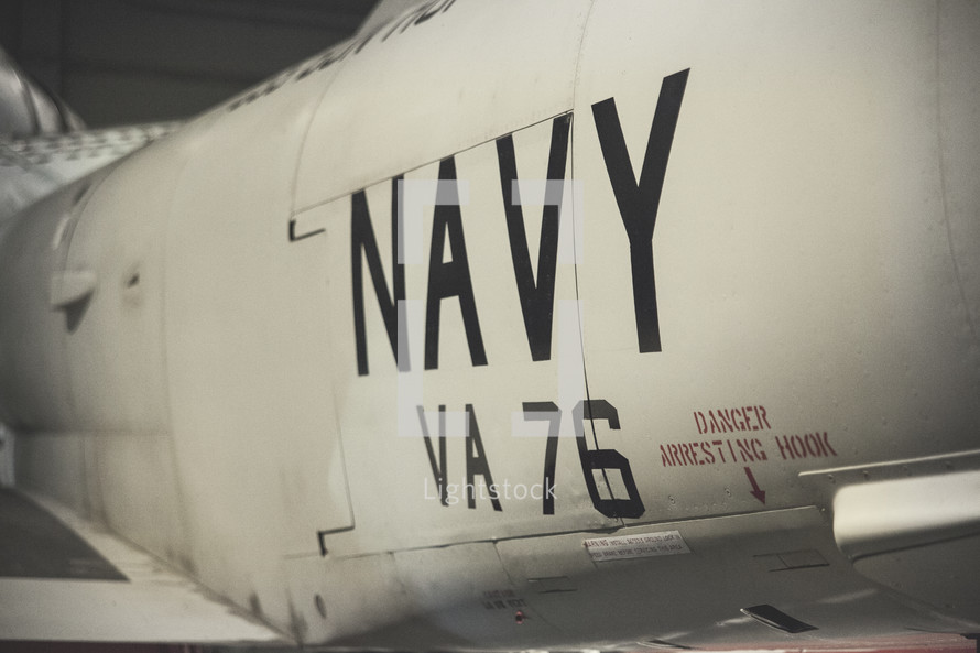 Navy plane 