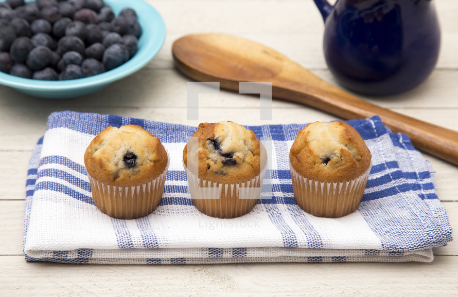 blueberry muffins 