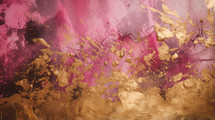 Gold and magenta mixed texture background. 