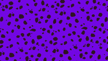 Purple spotted Dalmatian background 