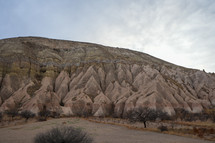 Landscape in Cappadocia Turkey