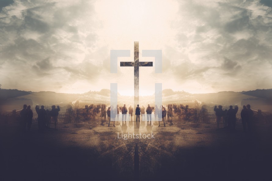 Cross and worship