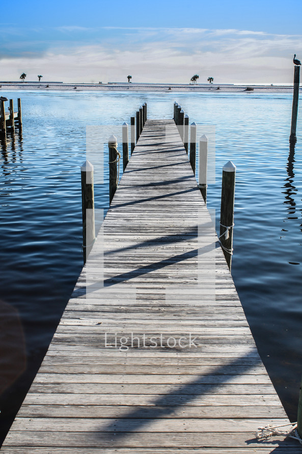 dock over water 