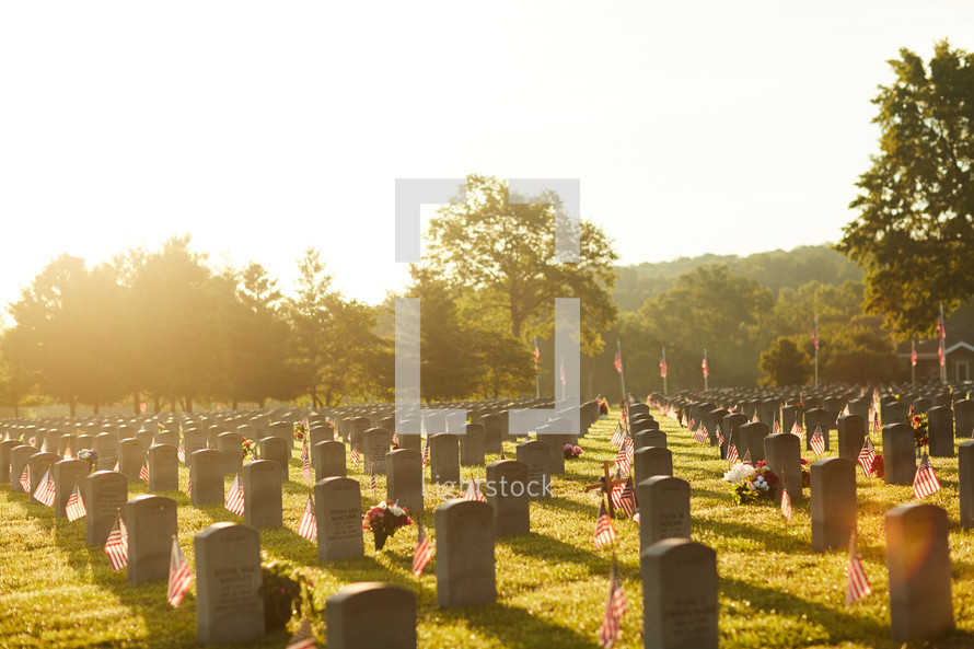 Memorial day cemetery 
