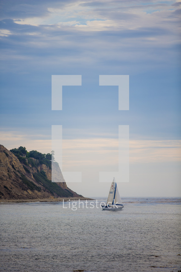 sailboat on calm water