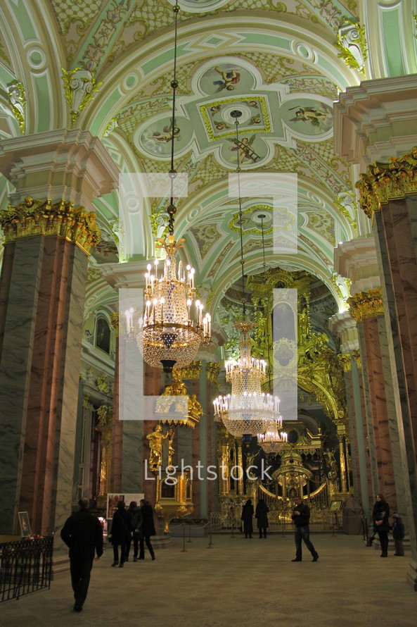 Russian Orthodox Church  interior