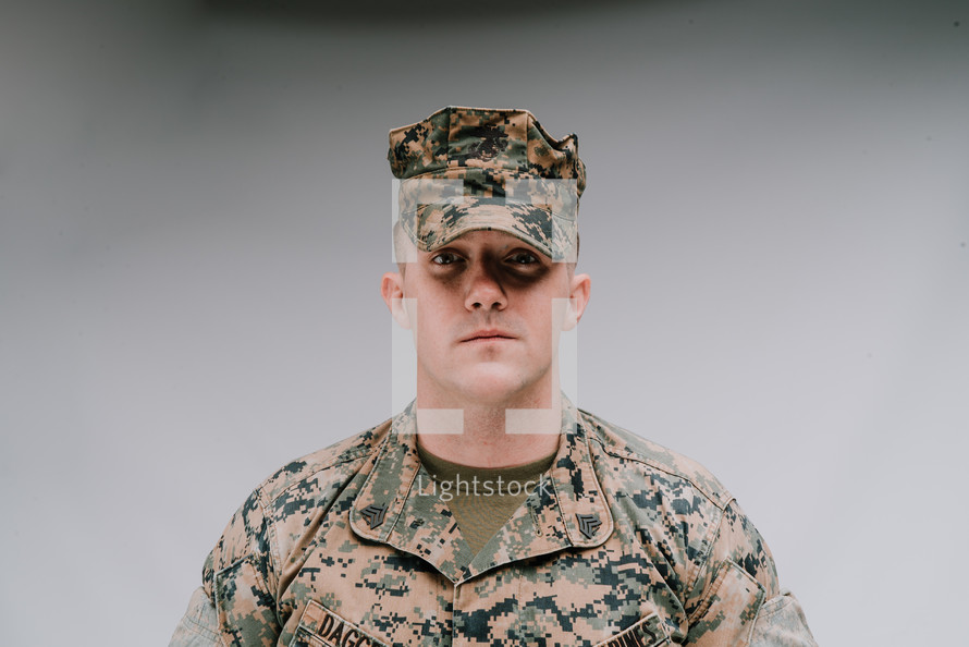 soldier in Uniform 
