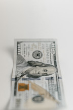 A one hundred dollar bill.