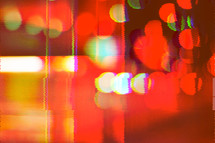 red and yellow blurred background 