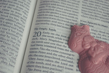 Easter candy and a Bible