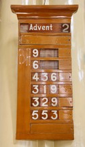 hymnal board