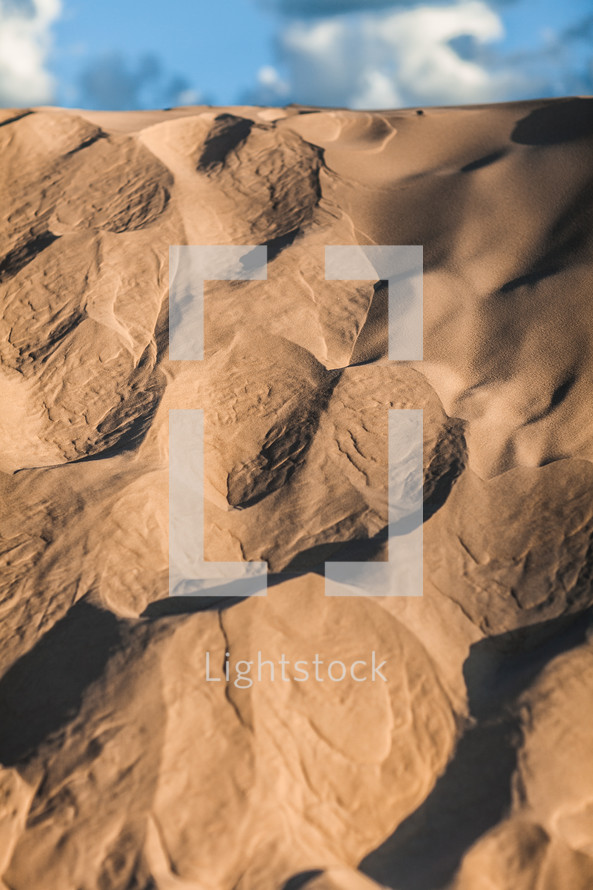 rock, sand, closeup, background, texture, sky