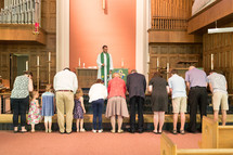 receiving communion 