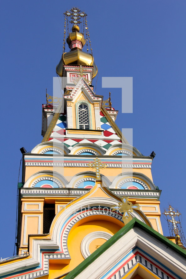 Steeple of an orthodox church 