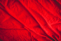 red fabric background 