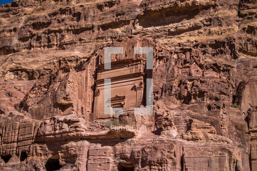 Petra cliffs 