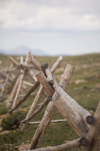 a rustic fence