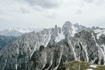 mountain landscape in the Dolomites in Italy