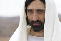 portrait headshot of Jesus 