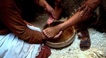 Jesus washes the Disciples' Feet