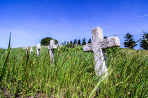 cross grave markers 