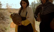 women of biblical times carrying clay pots