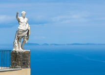 Statue of Augustus, Anacapri, Capri island, Italy