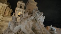 Navona Square In Roma