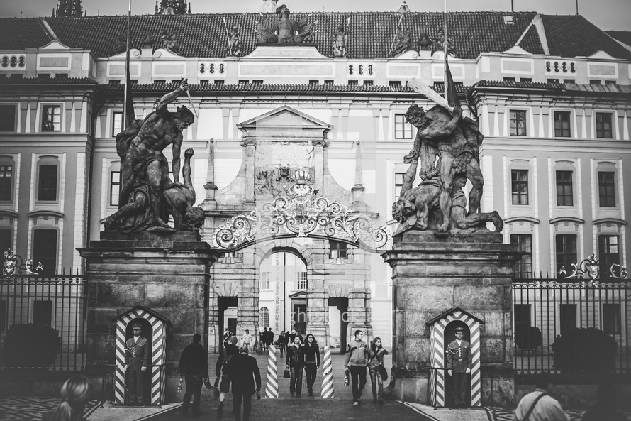 Entrance of Prague Castle
