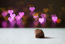 Heart shape Valentine's Day chocolates