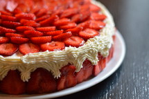 strawberry tart.   
