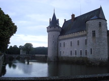 castle with a water ditch