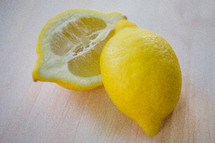 lemon halves 