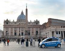 Saint Peter in Vatican City there has been an increase in police checks.