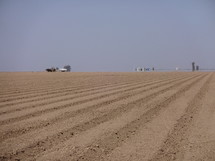 plowed field 