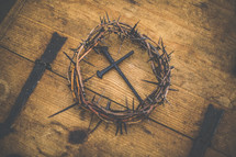 crown of thorns and cross of nails 