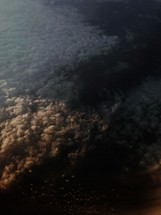 clouds at sunset 