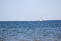 sailboat on the water 
