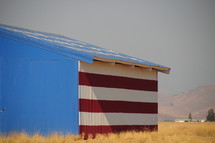 patriotic barn 