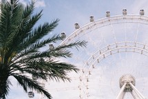 ferris wheel at an amusement park 