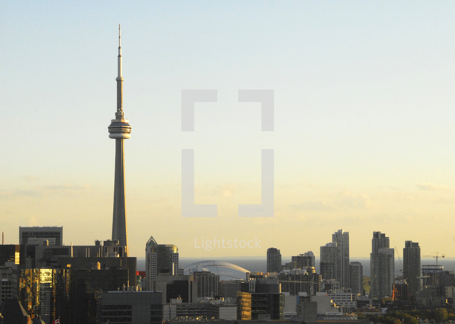 Toronto Canada City Skyline