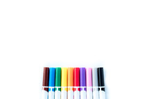 colorful markers