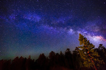 Milky Way, long exposure